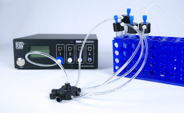 储液罐与歧管器连接