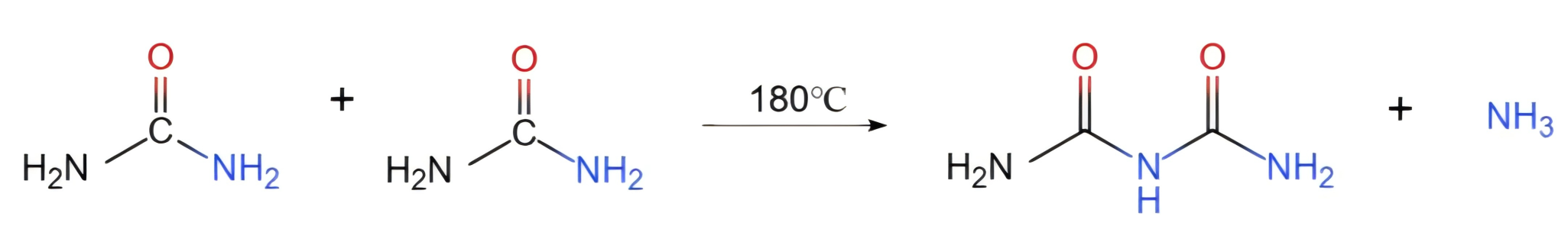 双缩脲生成反应式